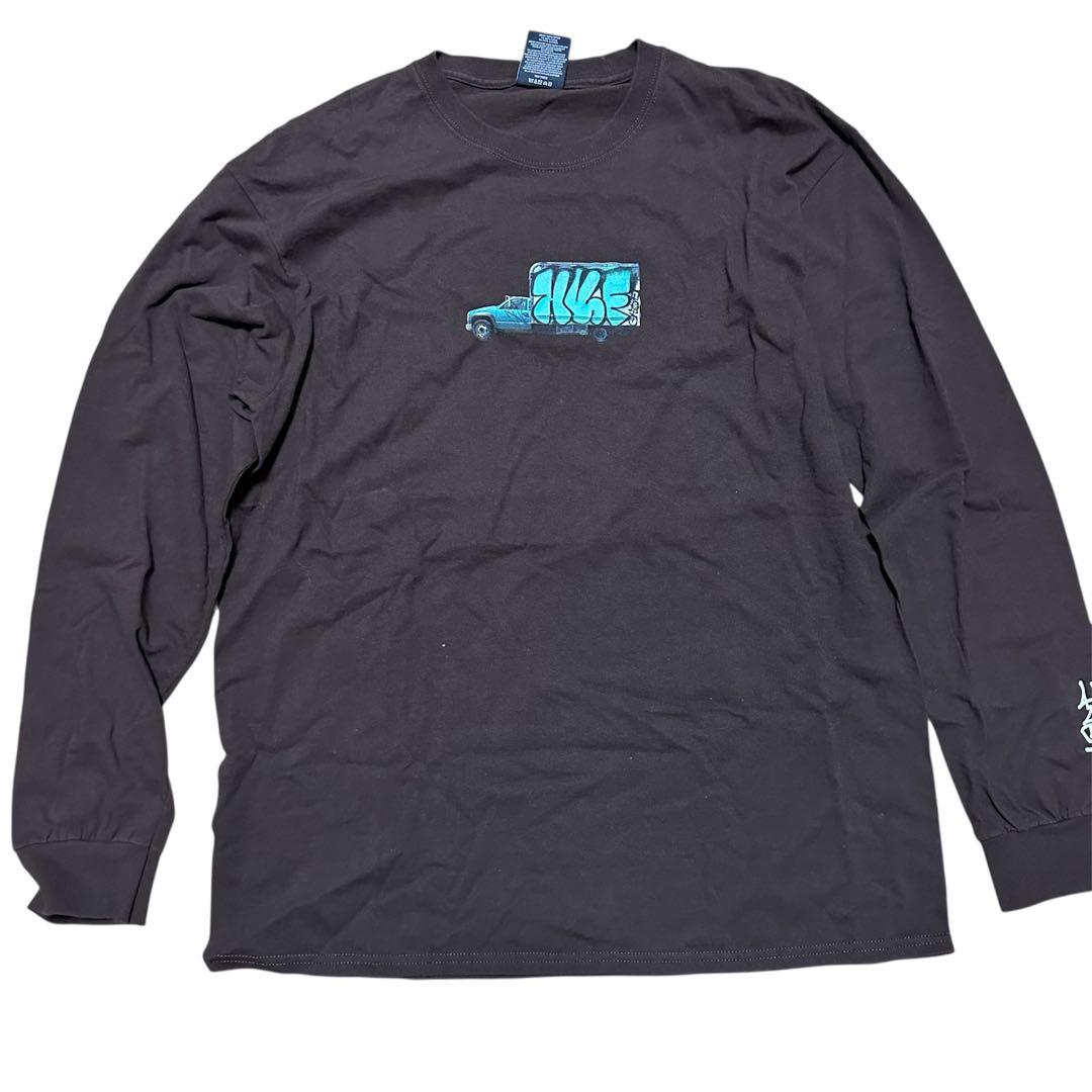 HUF XL ブラック ロングスリーブ Tシャツ