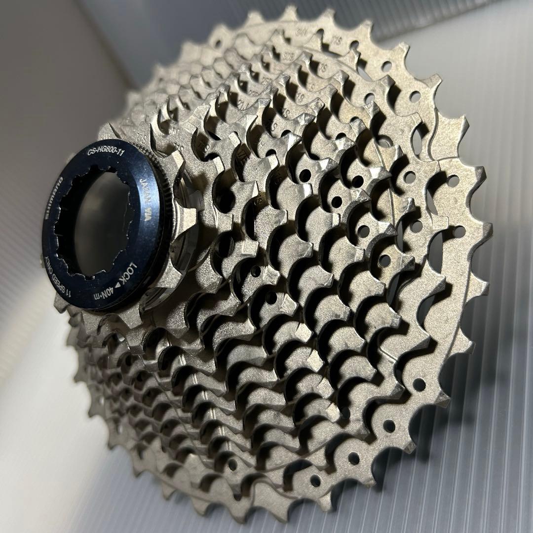 SHIMANO CS-HG800-11 11-34T 11速カセットスプロケット