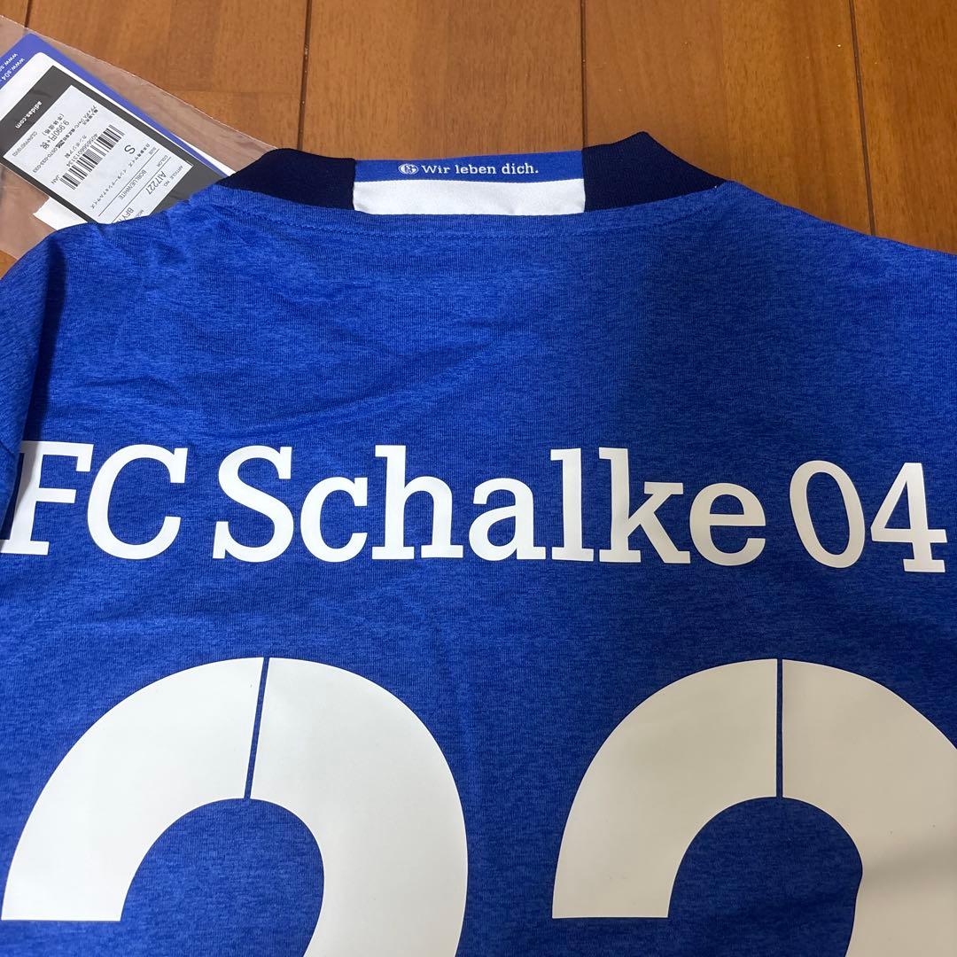 シャルケ　シャツ 内田篤人　サッカー　ユニフォーム　ウェア　アディダス　Sサイズ