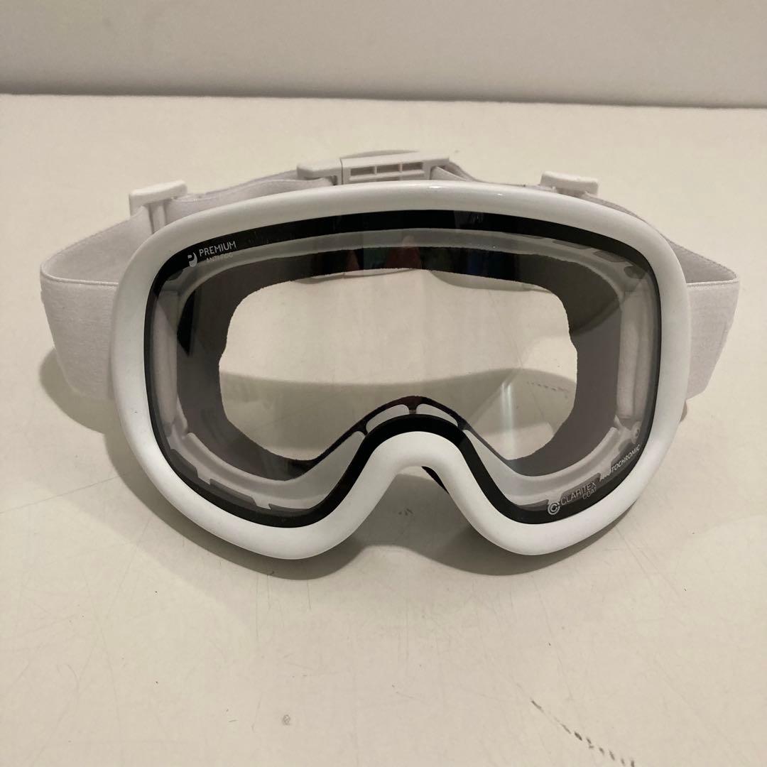 新品 25-26 リボルト ゴーグル ホワイト REVOLT スーパー ライト