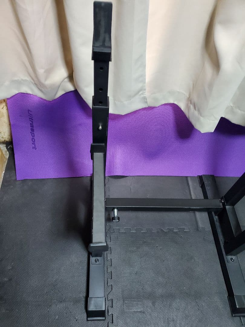 セーフティスタンド 調整可能 ベンチプレス スクワット 筋トレ トレーニング