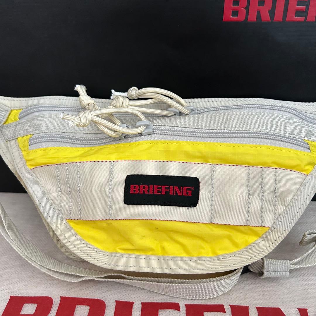 BRIEFING×BEAMS GOLF ラウンド ウェスト ポーチ