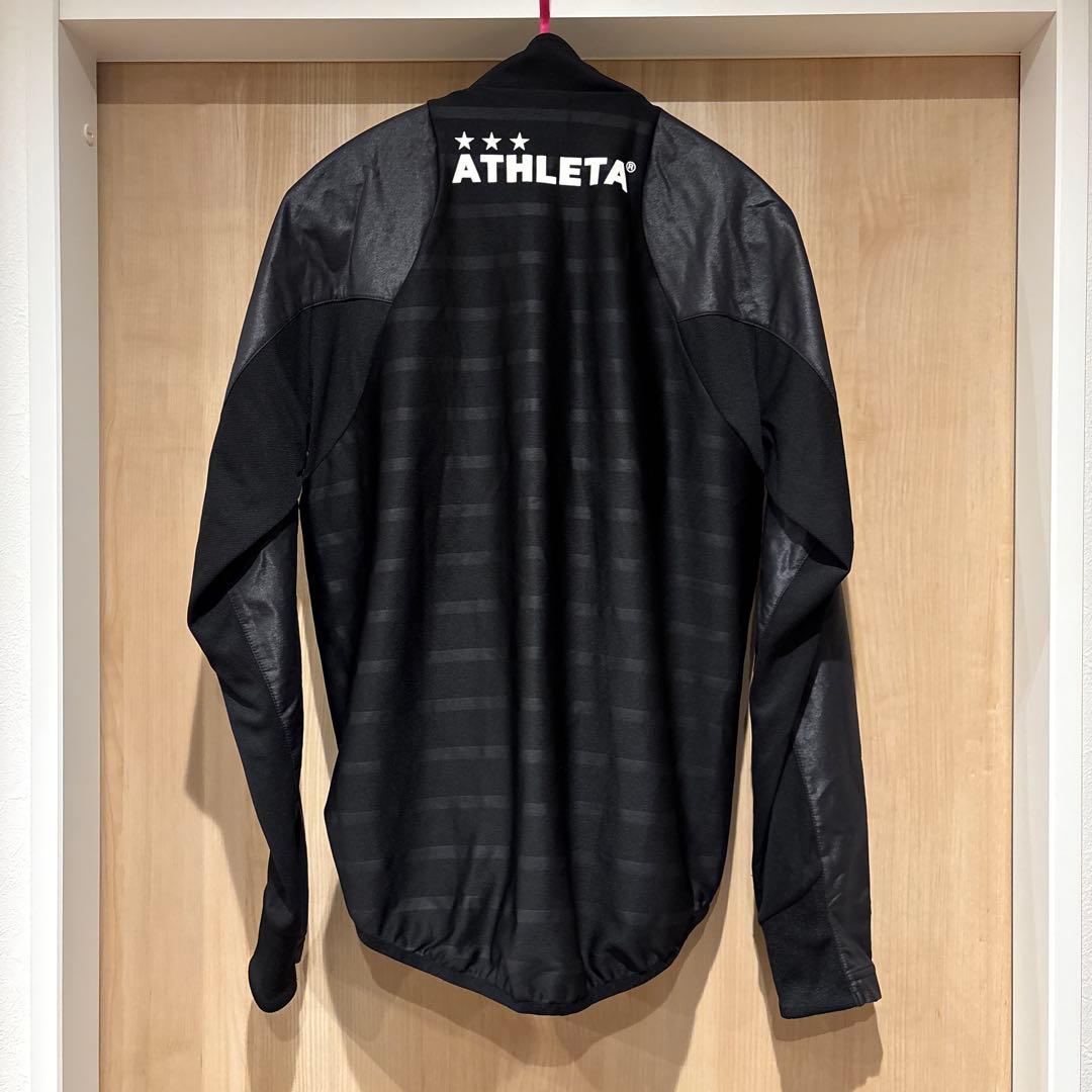 極美品ATHLETA ブラック ジャージ上下セットアップ Mサイズ