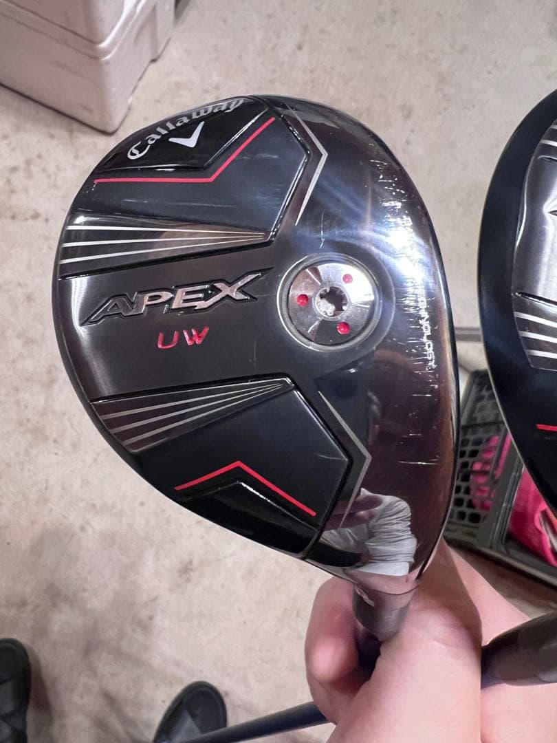 キャロウェイ　APEX UW 17度&21度　24ベンタスブルー7s 保証書つき