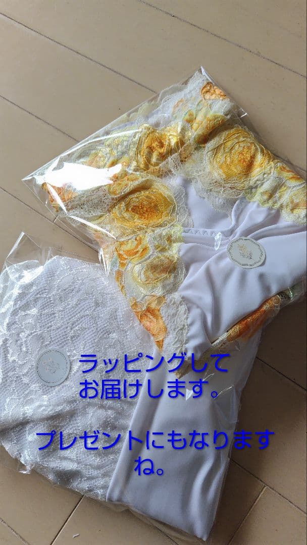 140㎝／茶色のわんこが可愛いネイビーブルー女の子レオタード新年ギフトにも