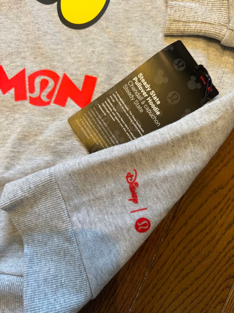 限定コラボ Disney x lululemon ディズニーミッキーHoodie