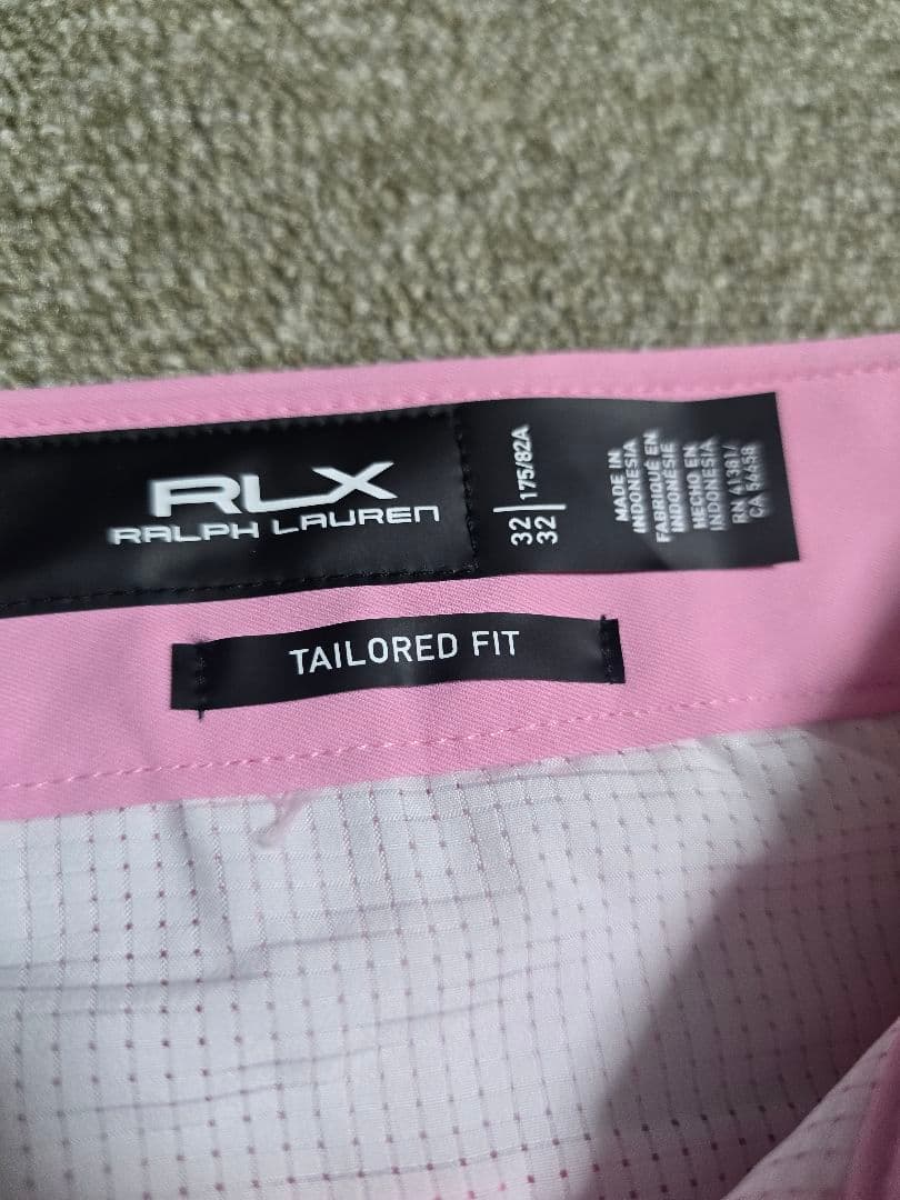 ポロ RALPH LAUREN RLX 新品 メンズゴルフパンツ　32/32PK