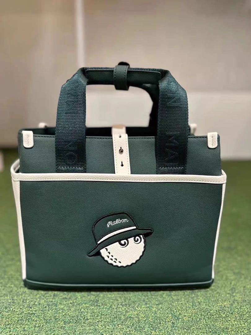 ⭐️ Malbon golf マルボン ゴルフ カートバック トート グリーン