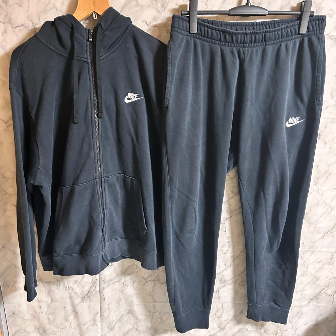 NIKE ナイキ ジップパーカー スウェット ジョガーパンツ 上下 セットアップ
