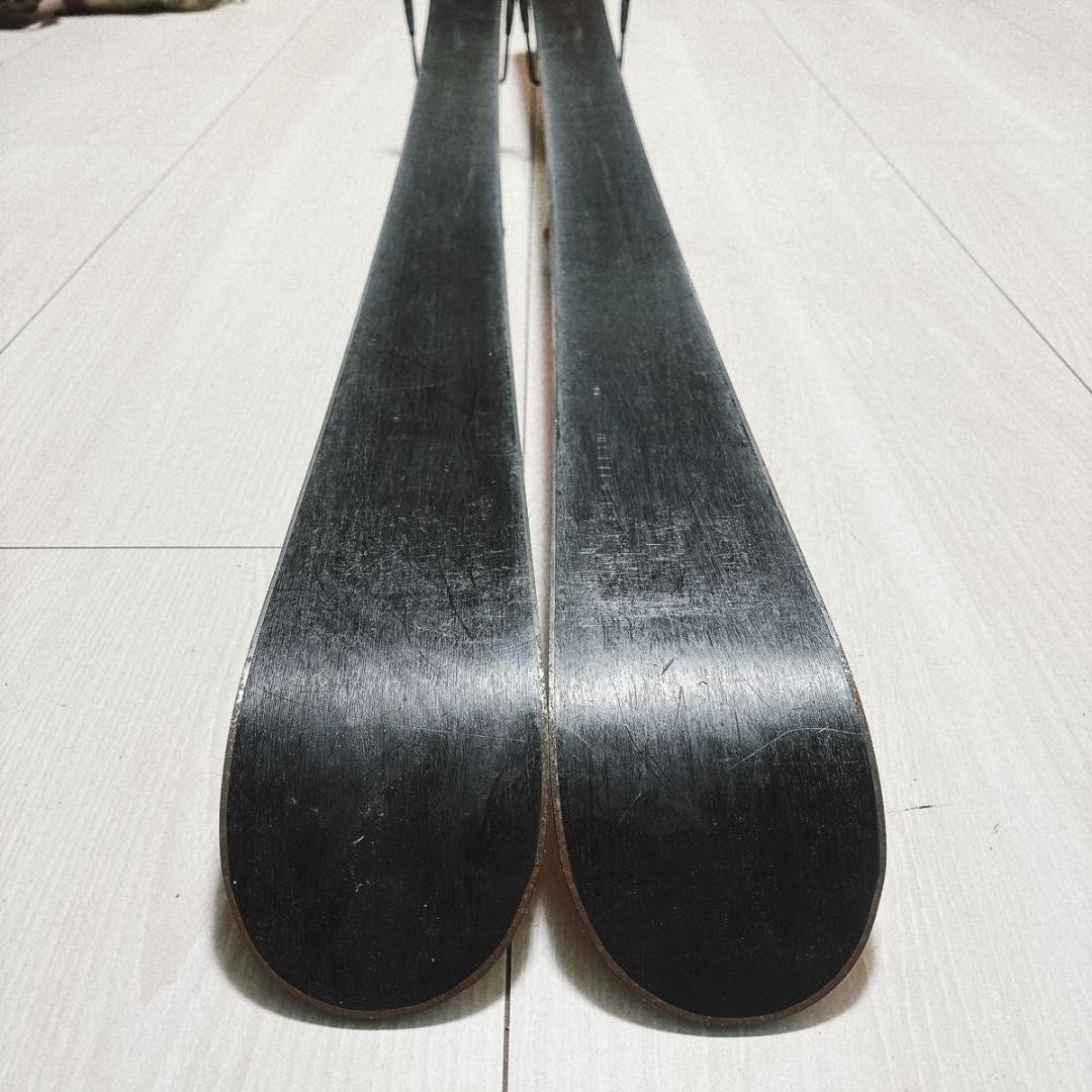 ジュニアスキー 4点セット KAZAMA 126cm GROWHILL 22.0