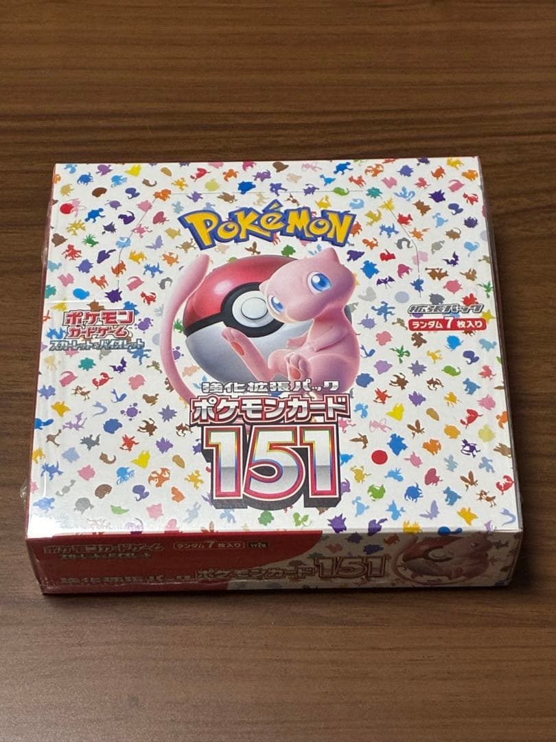ポケモンカード151 BOX シュリンクあり　未開封