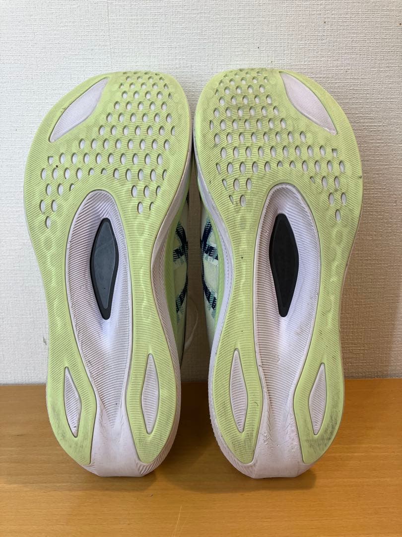 ASICS MAGIC SPEED 4 27.5cm ホワイト/グリーン