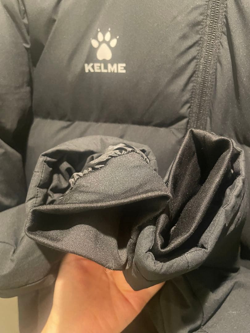【美品】 KELME ベンチコート 黒 M
