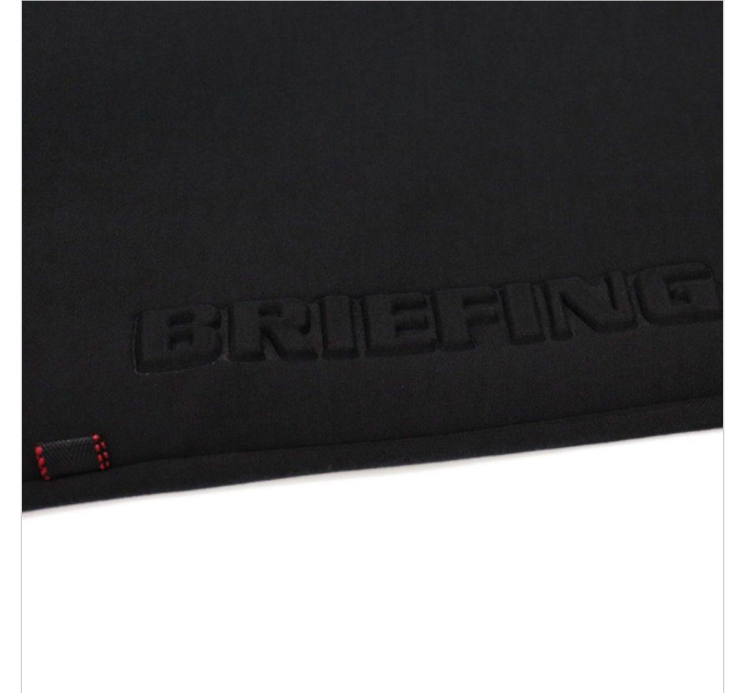 BRIEFING ブラック スリムフィットパンツ