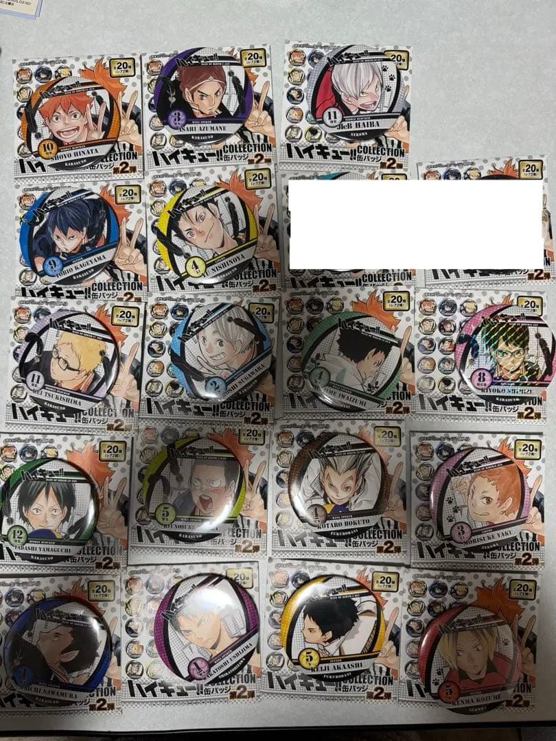 ハイキュー COLLECTION 缶バッジ 第2弾