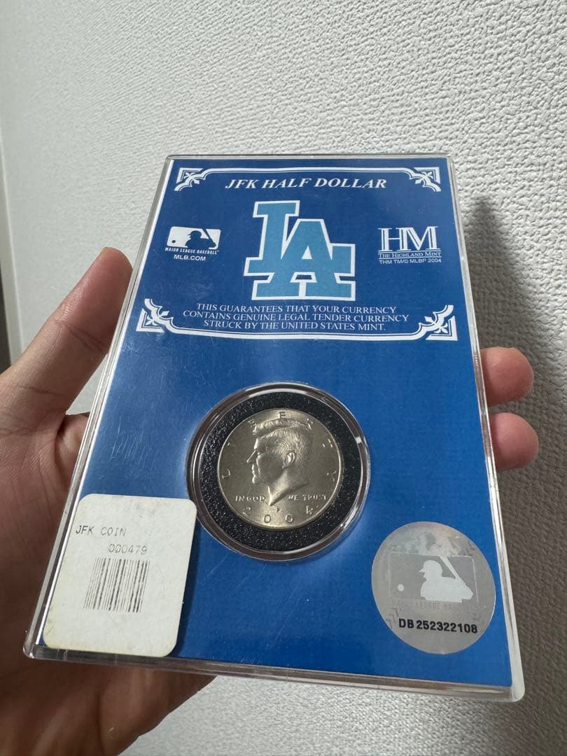 ロサンゼルス・ドジャース JFKハーフダラー
