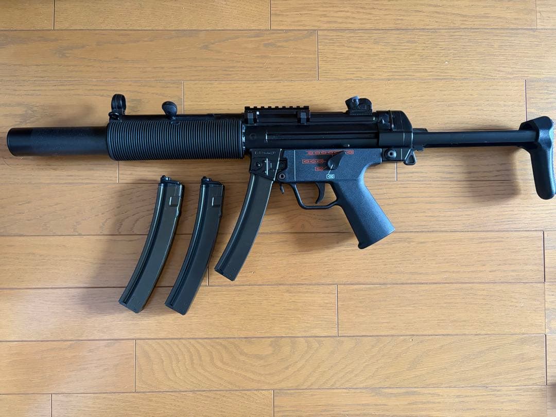 東京マルイ　次世代電動ガン MP5SD6 マガジン3本付き
