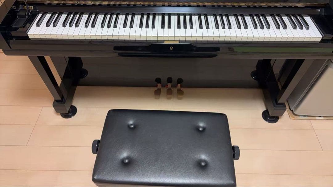 YAMAHA U3G アップライトピアノ 椅子付き