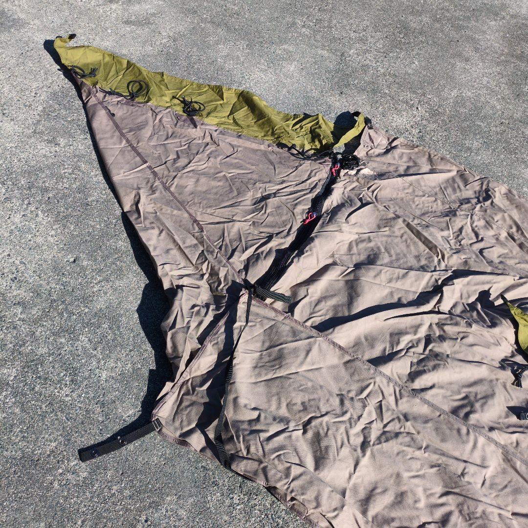 【未使用級】テンマク tent-Mark DESIGNS 炎幕の前幕 連結