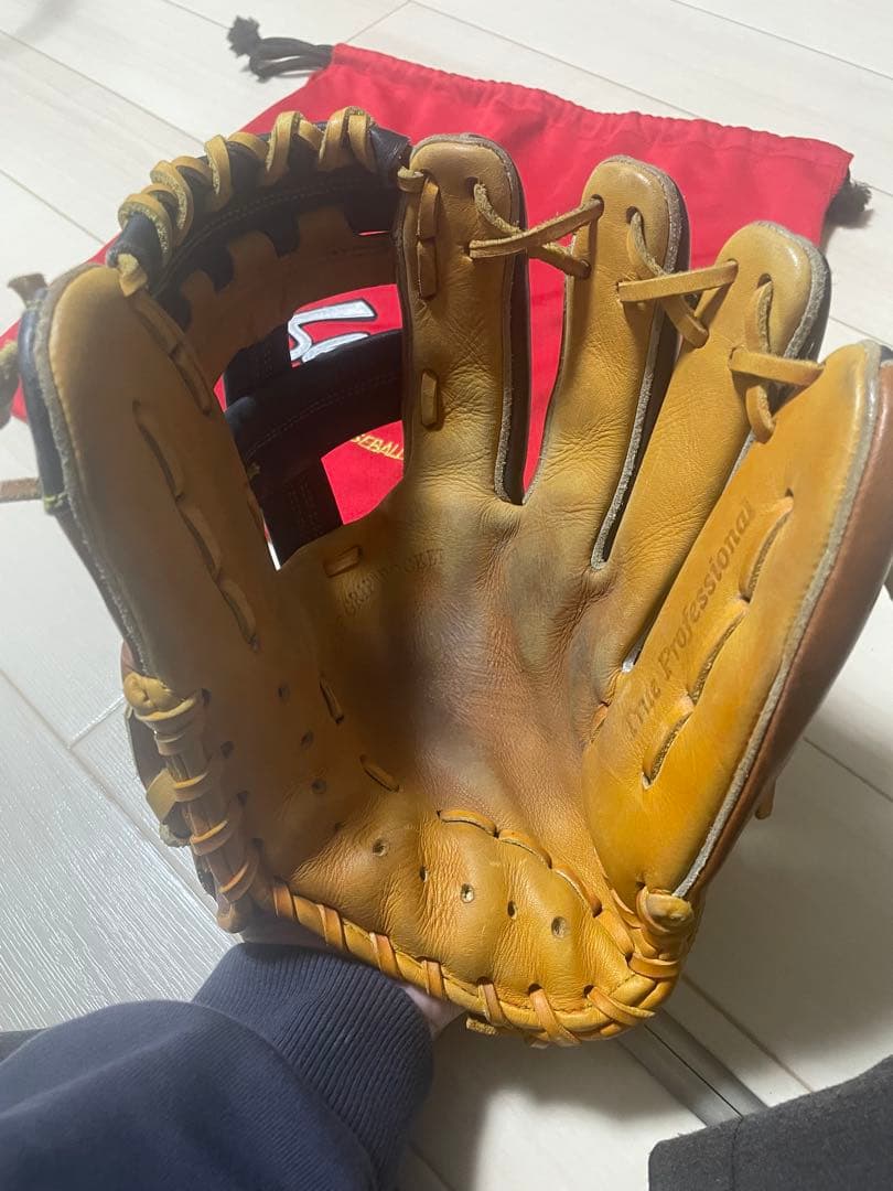 よもぎ　Slugger 軟式グローブ 収納袋付き