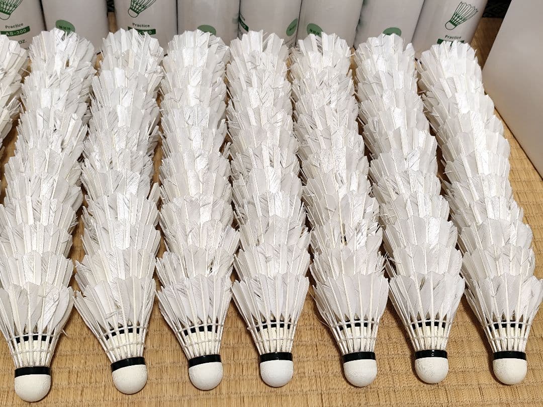 バドミントンシャトル120球【中古】②