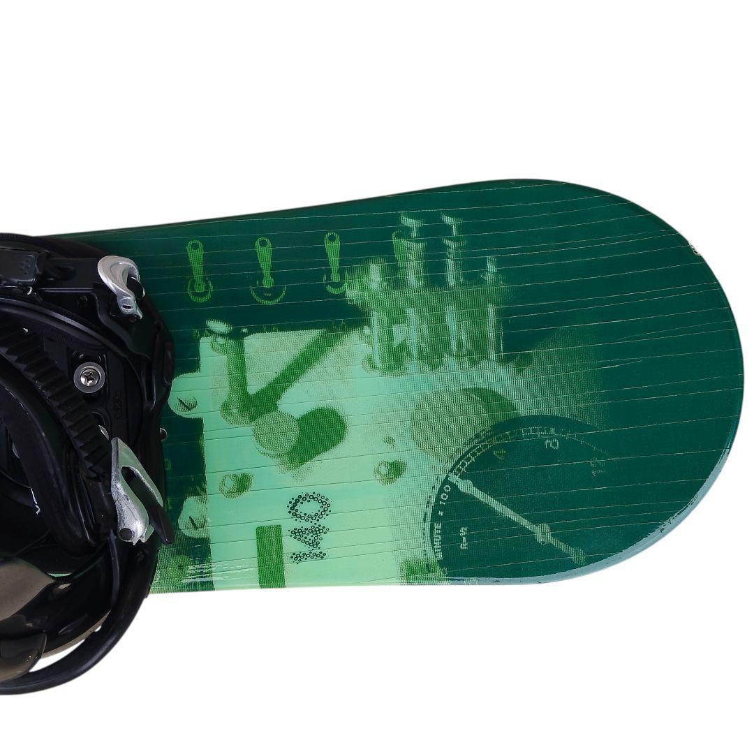 SALOMON 140cm スノーボード FLUX ビンディングS バッグ付き