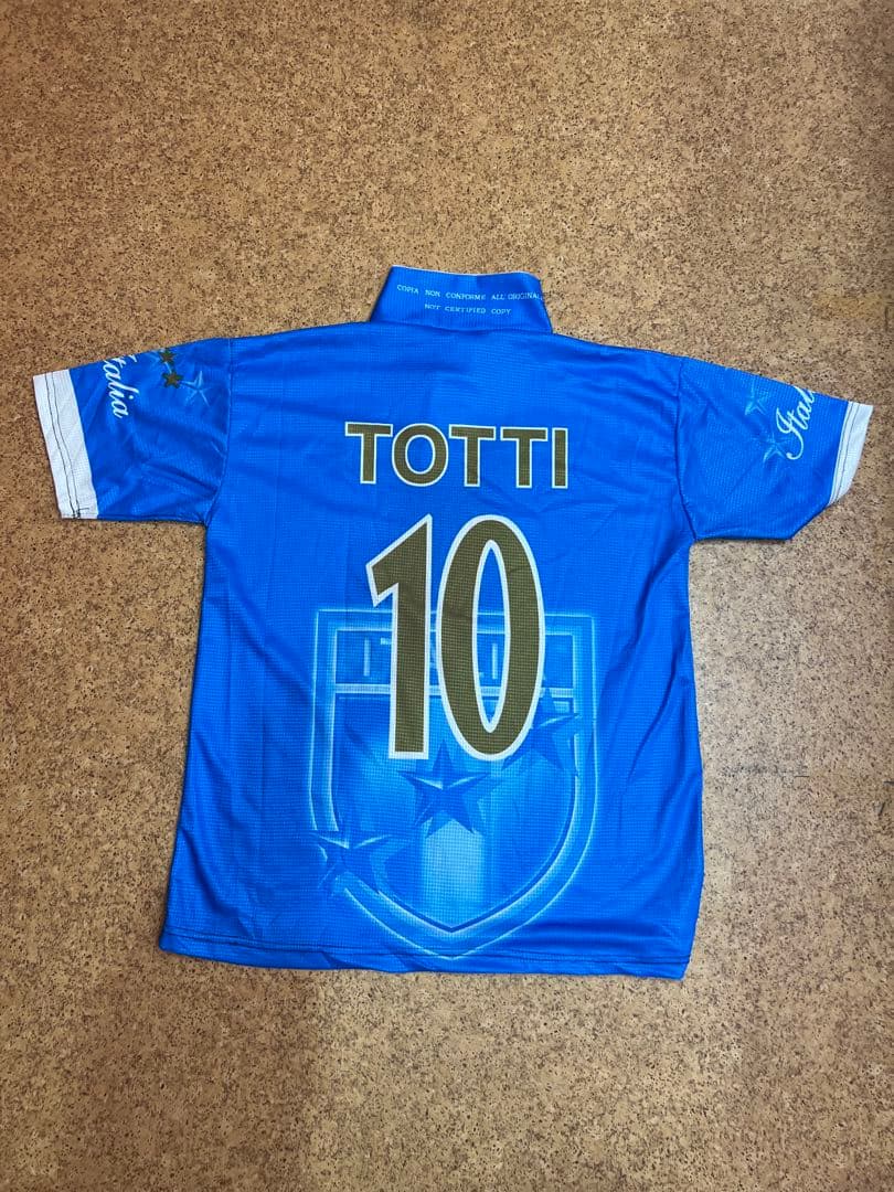 サッカー　イタリア代表 Totti 10 シャツ　ユニフォーム