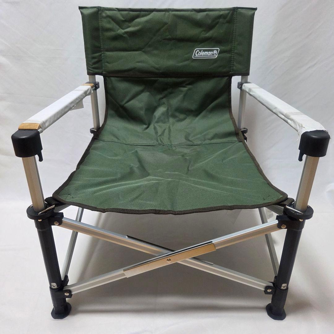 【美品】Coleman グリーン キャンプチェア