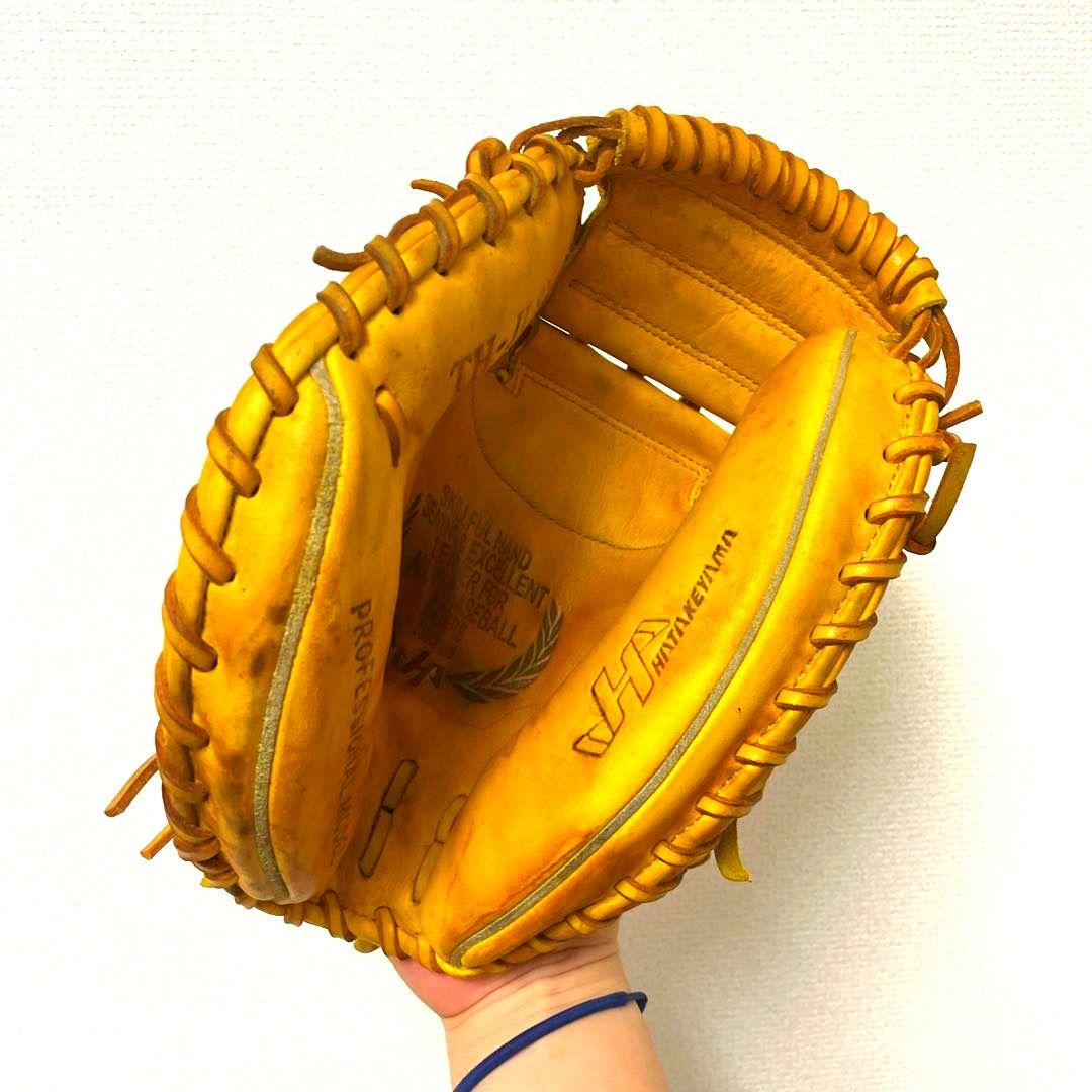 213 ハタケヤマ 即戦力 軟式少年 キャッチャーミット 左投