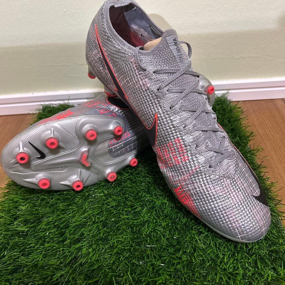 Nike Vapor 14 シルバー/レッド
