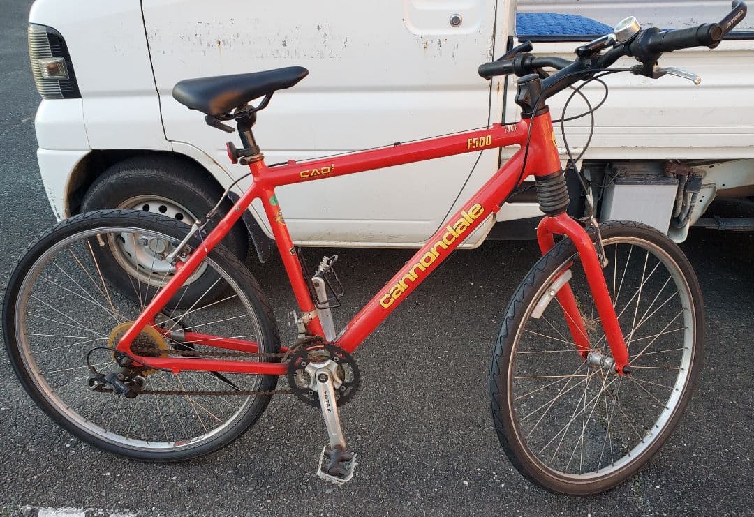 豊橋 Cannondale F500 CAD2 赤 クロスバイク キャノンデール