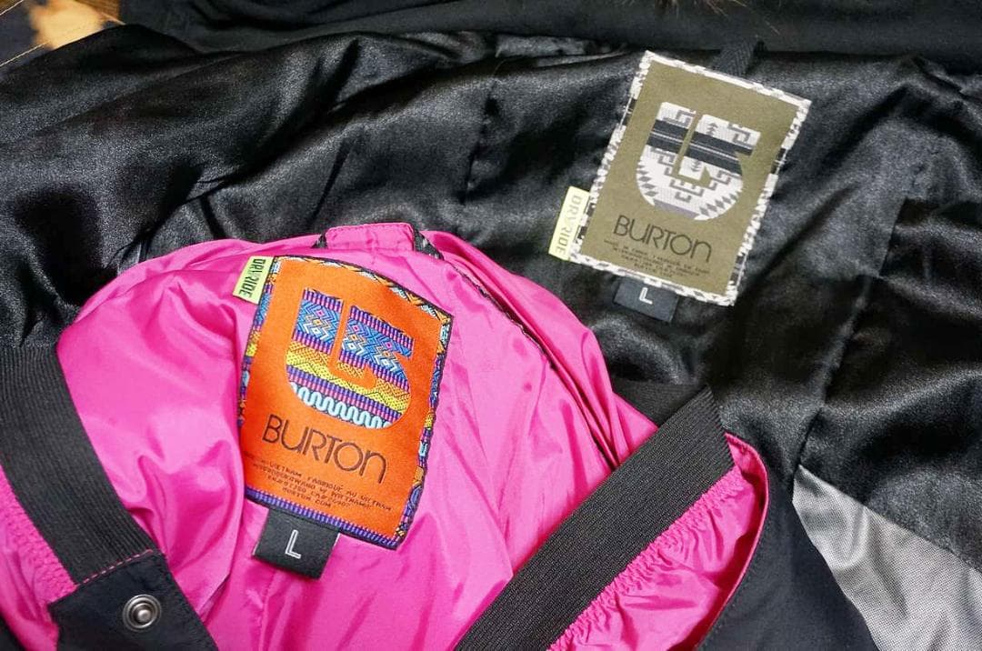 女性用 BURTON バートン スノーボードウエア 上下セット L