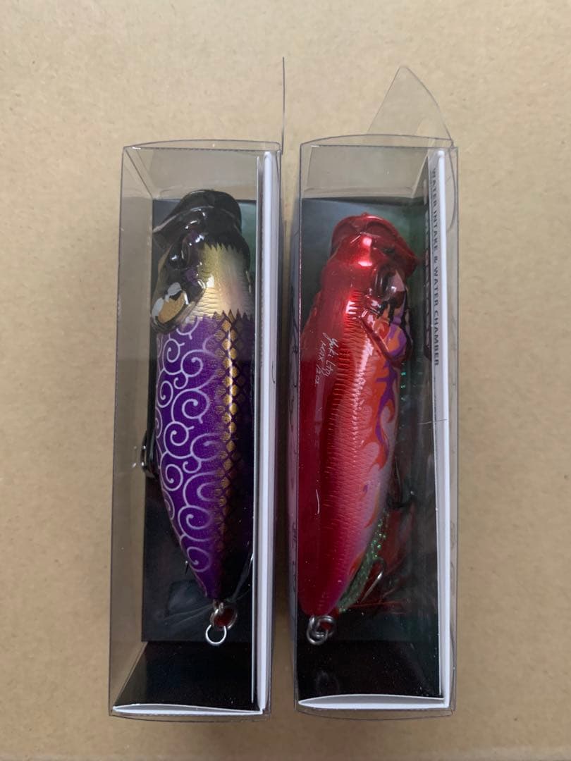メガバス POPMAX KABUKI KURENAI & KARAJISHI