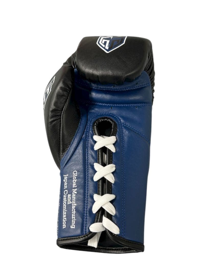 GRIT LACE UP BLUE 紐式 ボクシンググローブ 本革製　8oz