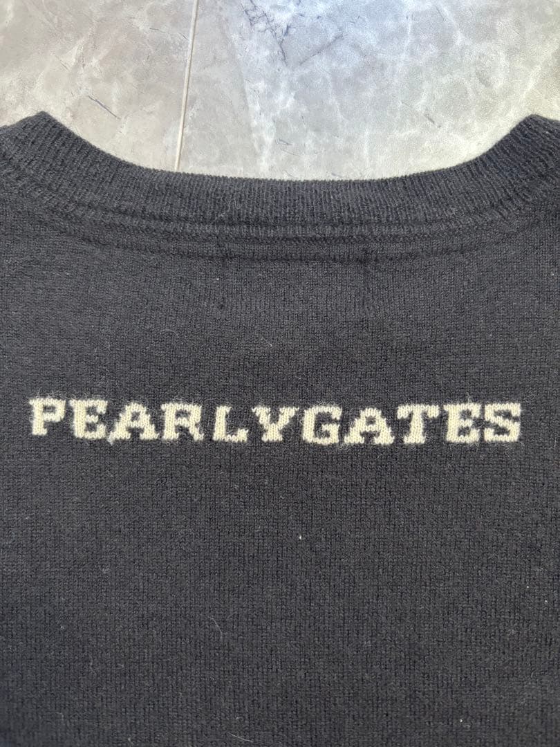 S*u様 PEARLY GATES ブラック セーター ALLJOY