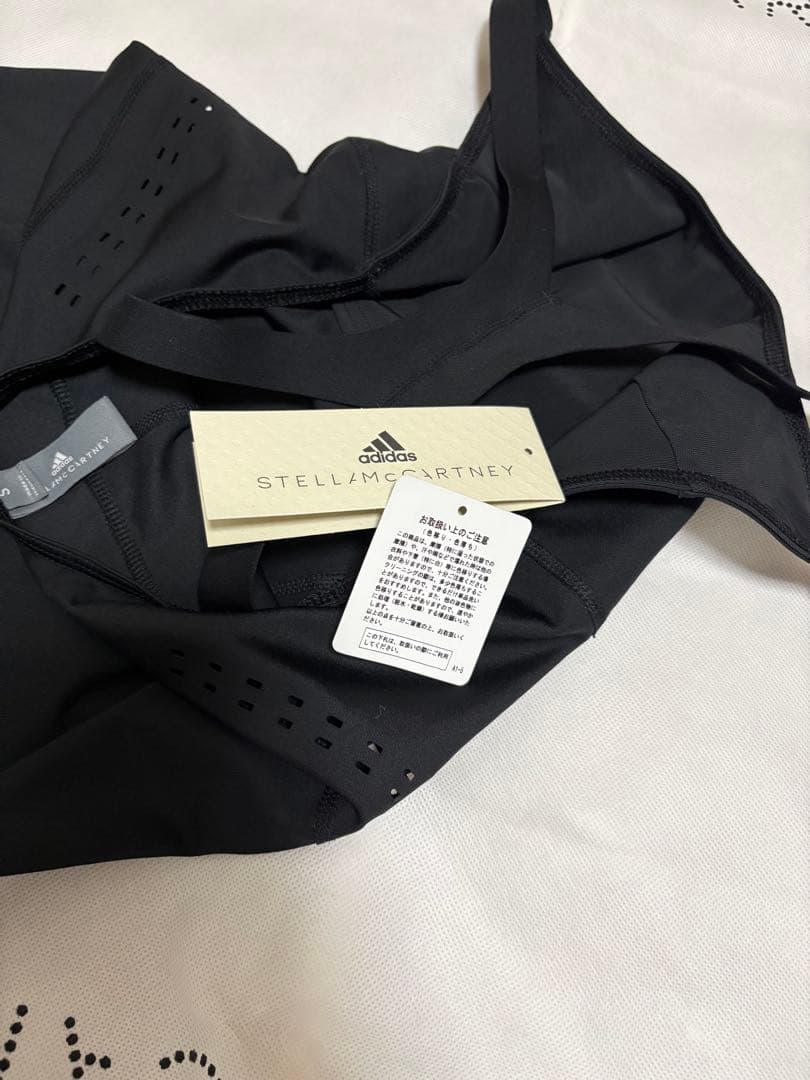 adidas STELLA McCARTNEY スポーツブラ S ブラック