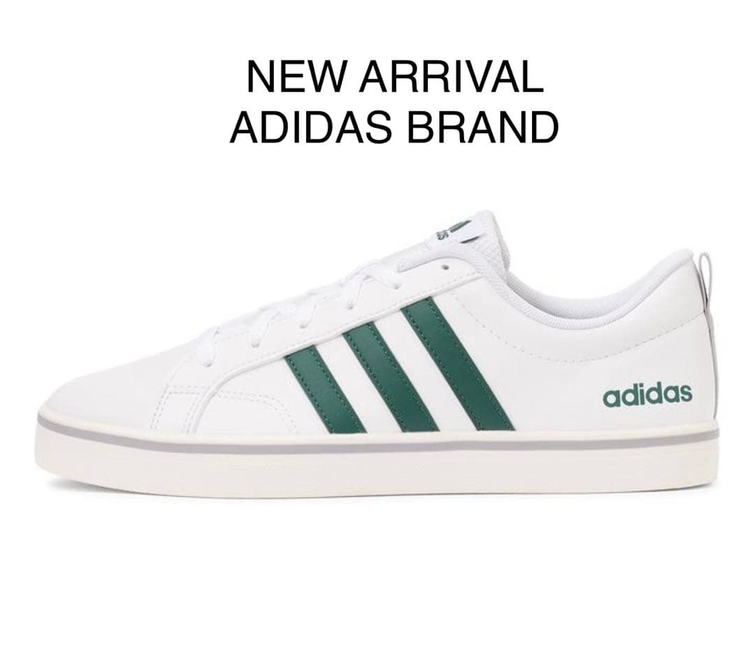 ［Adidas】スニーカーVS SKATE M カレッジグリーン[27.0cm]