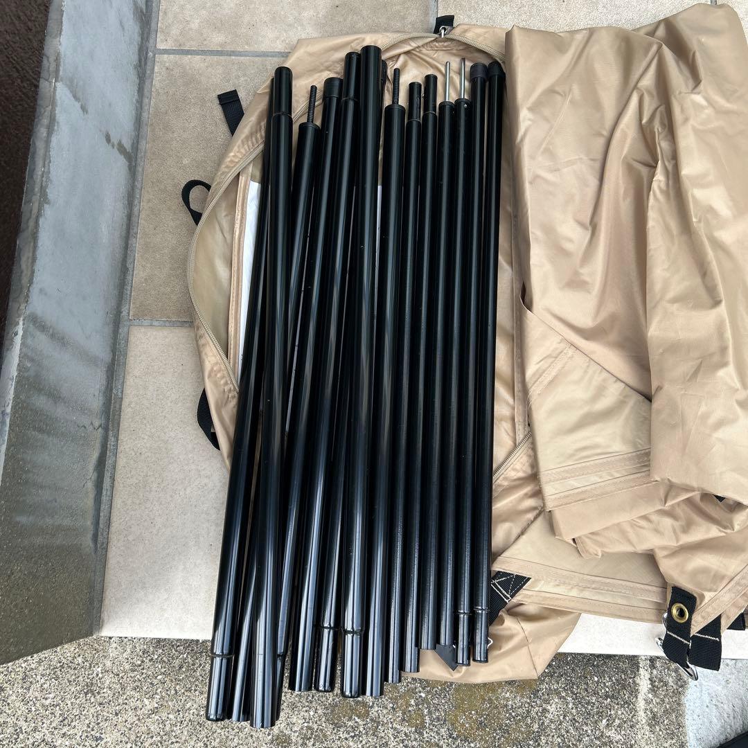 DOD ITSUKA NO TARP いつかのタープ　オプションポール付き