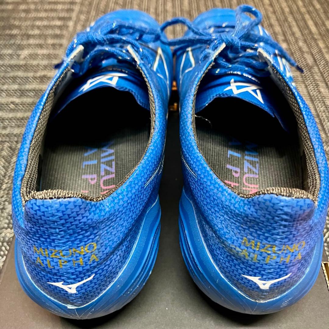 Mizuno Alpha Japan ブルー 限定カラー 25.5cm 使用少