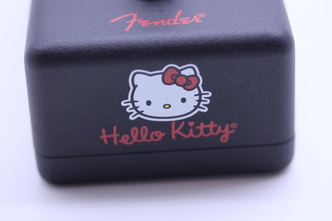 Fender Hello Kitty Fuzz エフェクター 黒 キティ◆