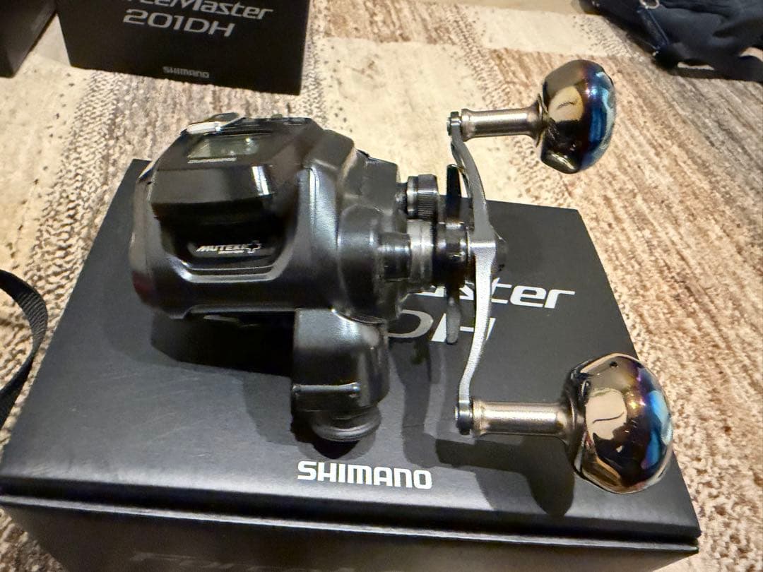 シマノ　FORCE MASTER201 リブレハンドル付　②