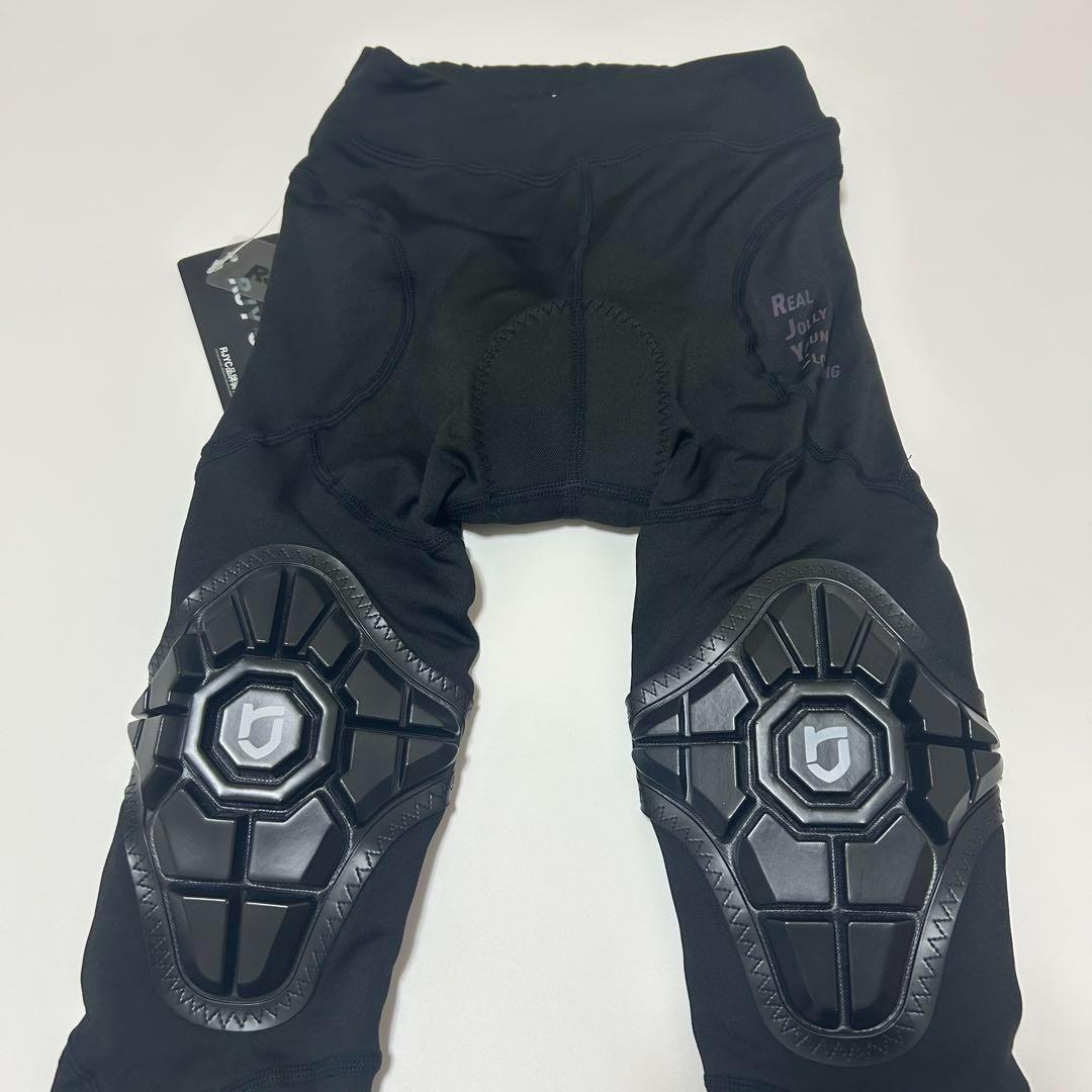 冬用 裏起毛 サイクルパンツ プロテクター ランバイク ストライダー Sサイズ