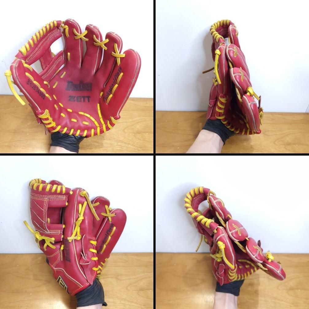 ZETT ゼット デュアルキャッチ 人気定番モデル 良品 内野用 軟式グローブ
