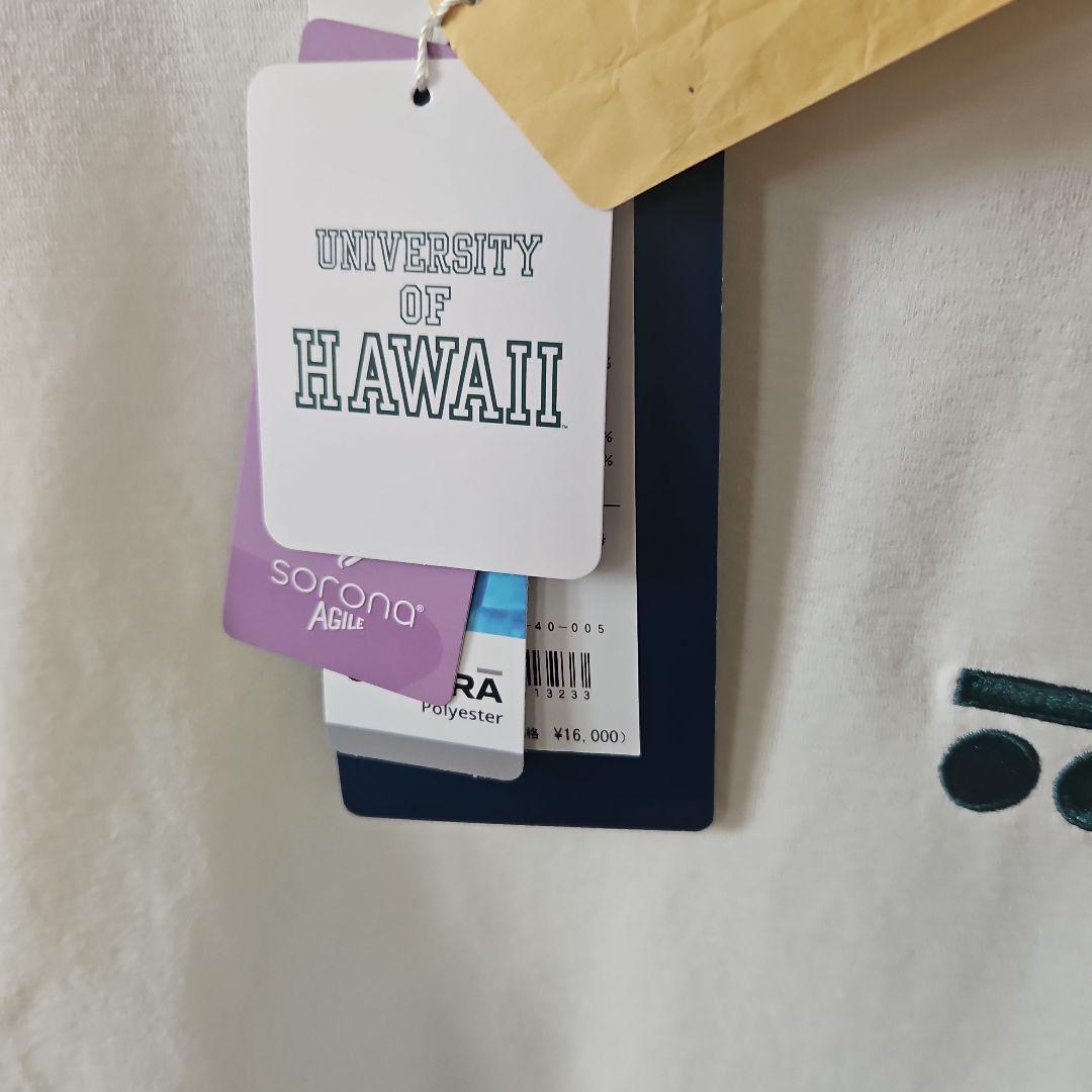 RosasenUniversity of Hawaiiモックネック半袖新品