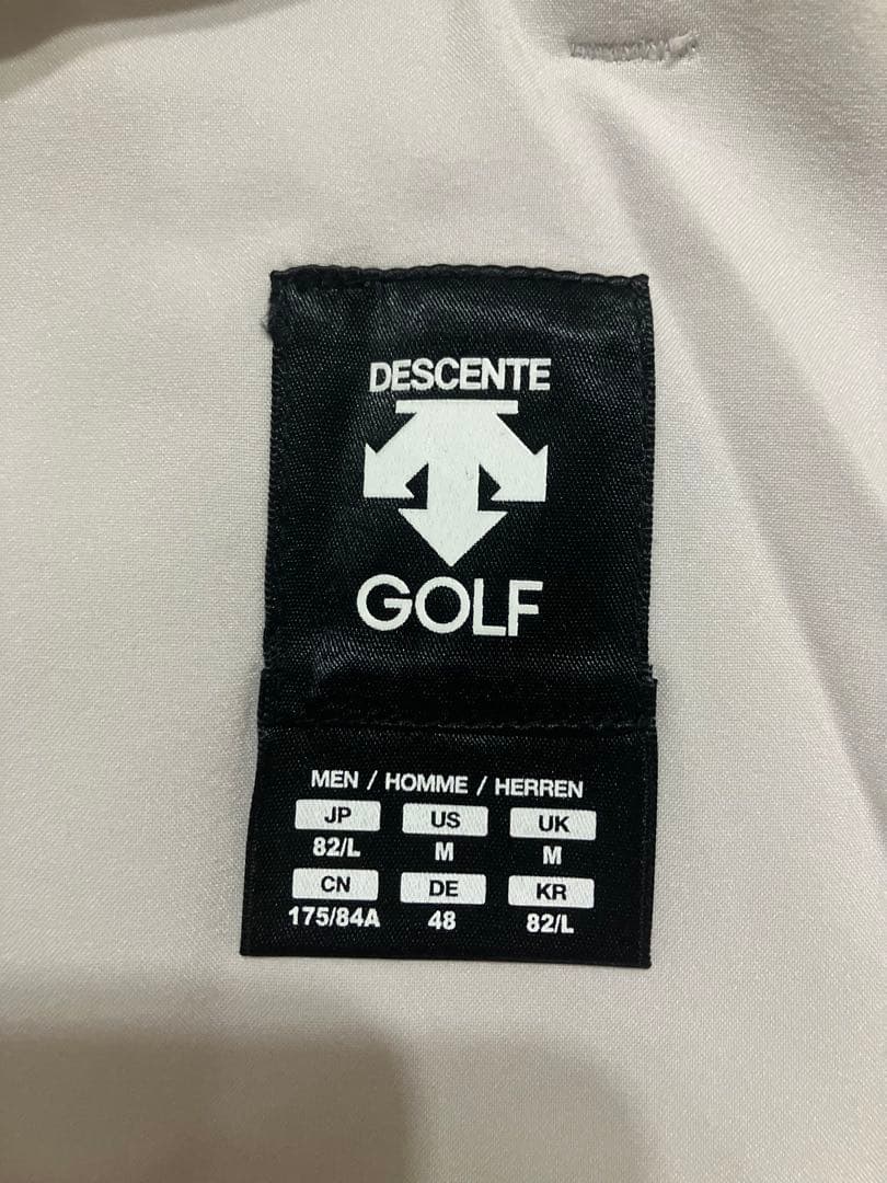 【未使用】DECENTE GOLF ハーフパンツ Lサイズ
