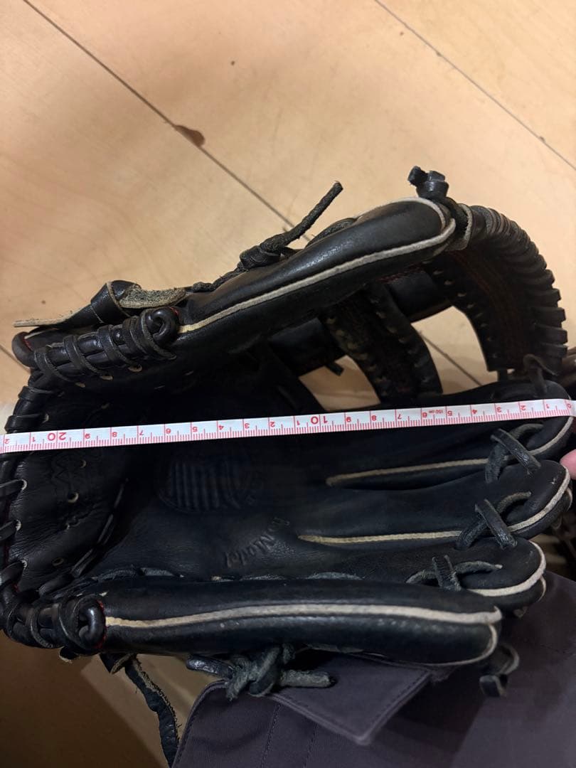 久保田スラッガー少年軟式 黒 野球グローブ