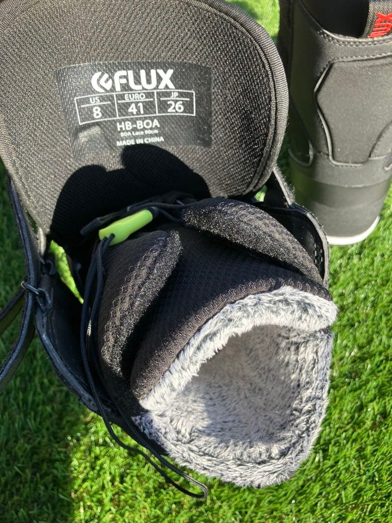 美品 FLUX フラックス スノーボードブーツ HB-BOA 22-23モデル