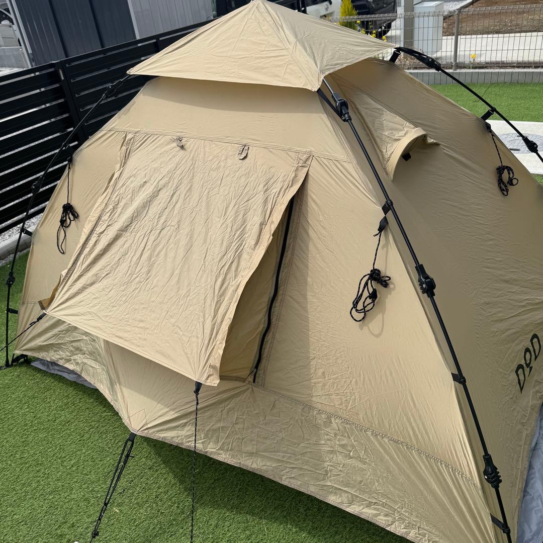 DOD ライダーズワンタッチテント タンカラー T2-275-TN