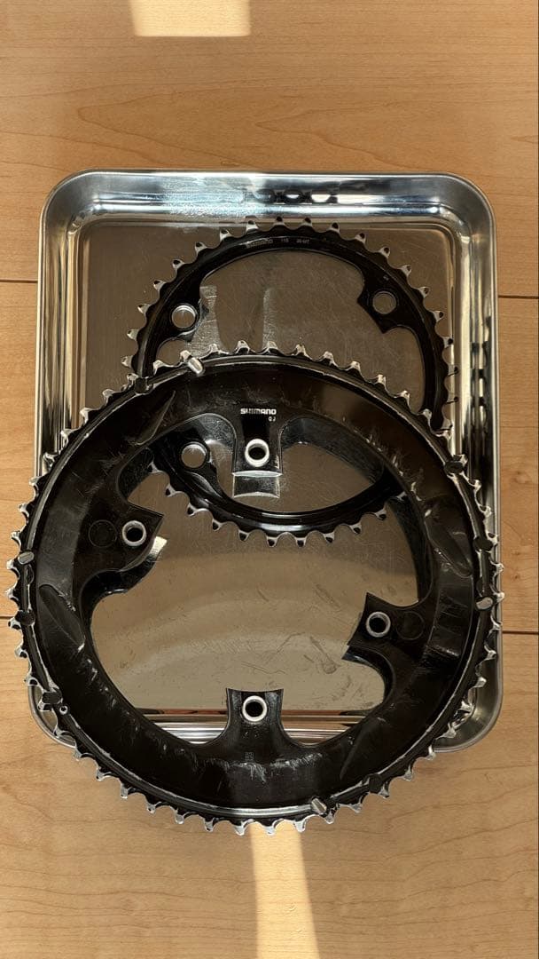 SHIMANO DURAACE FC-R9100 52/36T チェーンリング