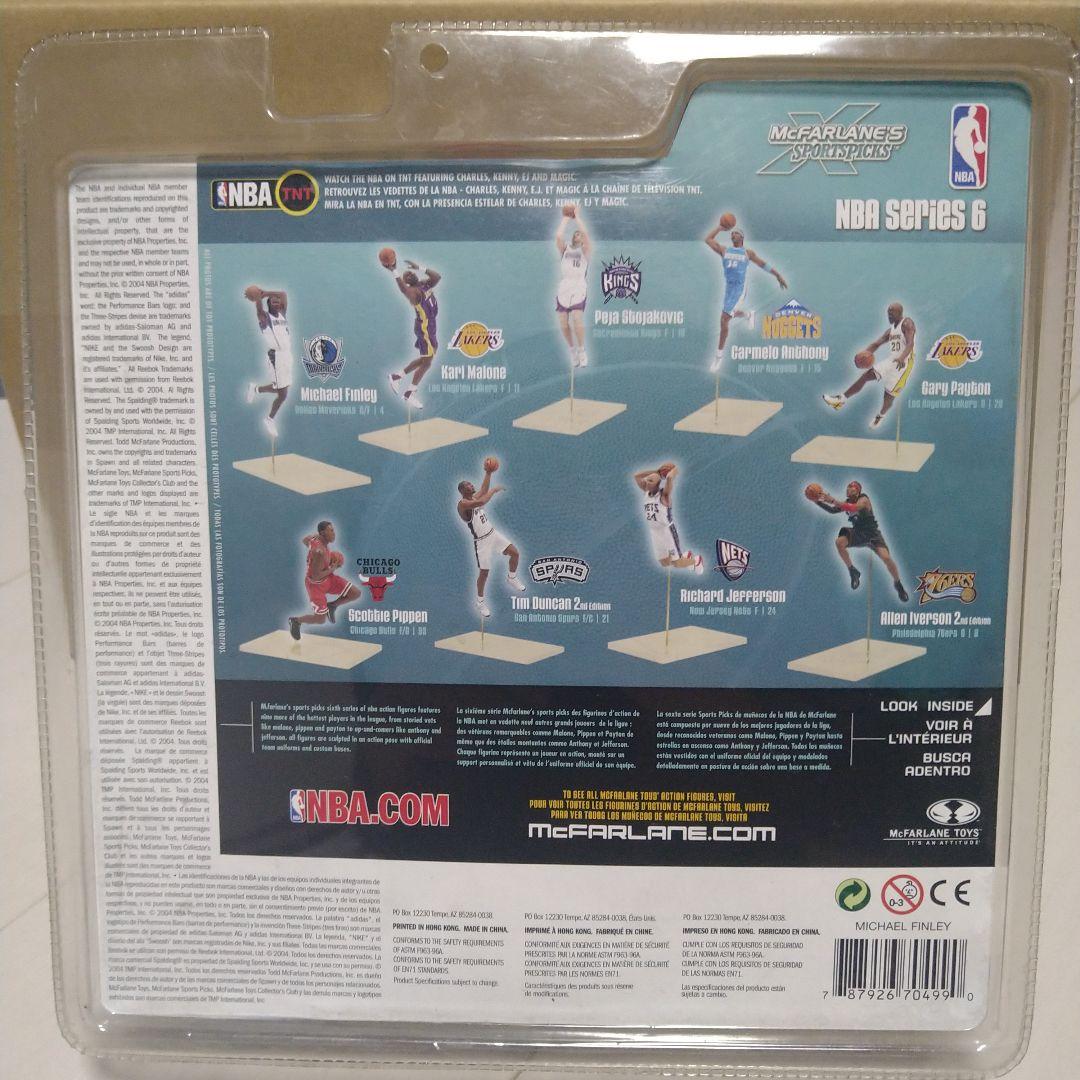 マクファーレン NBAシリーズ 6 マイケル フィンリー チェイス バリアント